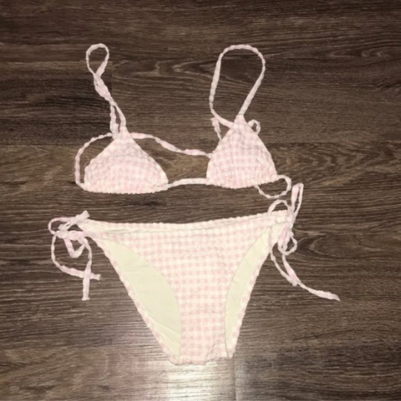 SOLID & STRIPED Charlotte Gingham Bikini - Picture 2 of 5